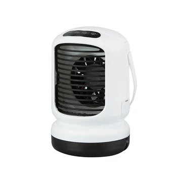 1 БР. Вентилатор за Климатик USB Вентилатор Водна Мъгла Персонален Вентилатор за Охлаждане на въздуха Тенис на Овлажнител Преносим Вентилатор