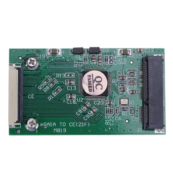 1 бр. Мини SATA mSATA PCI-E IPOD SSD за 40pin 1,8 инча ZIF CE Конвертор карта