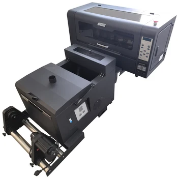 DTF Прахобразен Шейкър A3 30 см 60 см Преносимо решение за разбъркване на тениски Xp600 CMYK EPS Бял мастилено-Струен Dtf-принтер за директен печат върху фолио