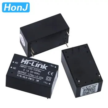 HLK-PM01 HLK-PM03 HLK-PM12 AC-DC 220 до 5/3.3v/12 В мини-модул захранване, интелигентни домакински модул за захранване с ключ