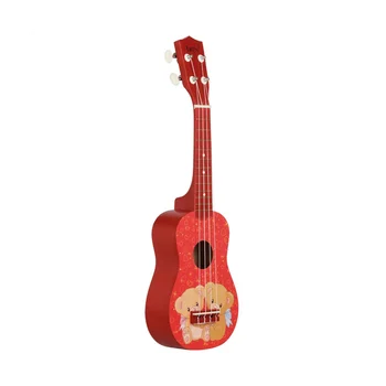 KRUSU 21-Инчов ukulele Mini Bear Дървена Малка Китара За Начинаещи Музикална ukulele Ukulele