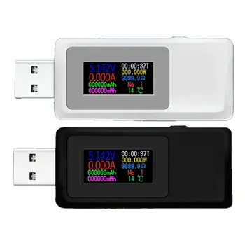 KWS-MX19 USB-детектор, Волтметър, Амперметър, USB-тестер, Мощност на ток