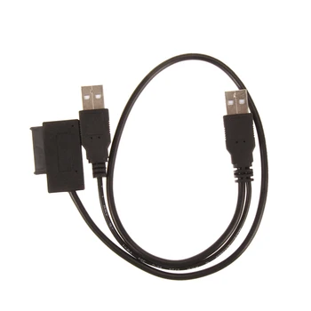 USB 2,0-7 + 6 13Pin който има Кабел за Пренос на данни USB-Гума Кабел-захранващ адаптер Super Drive Кабел-адаптер за SATA CD/DVD