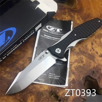 Zero Tolerance ZT0393 ZT0562 Сгъваем Нож С Острие G10 Дръжка За Оцеляване, Къмпинг, Лов EDC Бързо Ръчно Външен Джоб Флипер-Нож