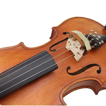 Аксесоар Тъп звук на цигулка Удобен Метален Мини-Тренировъчен Ауспуси Антикорозионна Цигулка от тежки метали Veni Тъп звук на цигулка