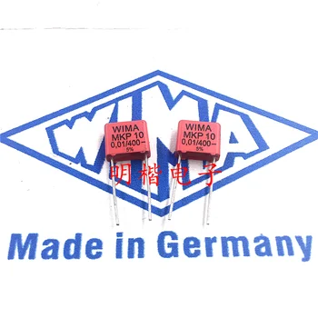 Безплатна Доставка 10шт/30шт WIMA Германия кондензатор MKP10 400V 0.01 ICF 400V103 10NF P = 7.5 мм