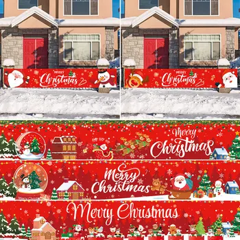 Весела Коледа, Банер Дядо Коледа, Флаг 2023, Коледна Украса, Коледна украса За дома, Коледа Навидад Ноел, Нова Година 2024