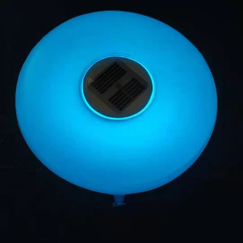 Водоустойчива LED Цветен Надуваем лампа Led Слънчева светлина, за да басейна За езерце, Фонтан, градината, Тревата, партита