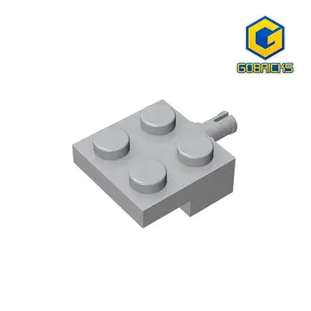 Гуми и джанти Gobricks GDS-1061 с едностранно болт 2x2, съвместими с образователни строителни блокчета лего 10313-4488 