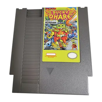 игри Касета bucky ohare с 72 на контакти За 8 Битови игрови конзоли NES NTSC и PAl