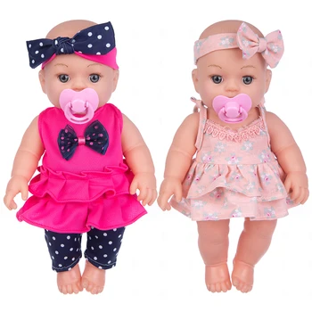Имитативната кукла-Реборн, сладък безвреден дете, придружаващ кукла за игра и сън на бебето