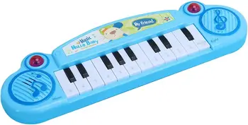 Клавиатура за пиано за деца, Музикална клавиатура с 12 клавиша, Преносима музикална клавиатура за детски пиана, Електронна образователна играчка Birthda
