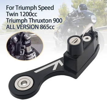 Комплект Ключалки За Мотоциклетни Шлем Triumph Близнаци Bonneville Thruxton Scrambler 900 T100 Улични Каски За Сигурност Противоугонный Заключване
