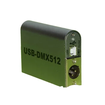 Контролер за осветление на сцената USB-DMX512 Freestyler Оригинален софтуер за 3D моделиране и Компютърна конзола лампа