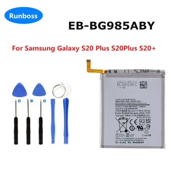 Оригинален EB-BG985ABY 4500 mah Взаимозаменяеми Батерия За Samsung Galaxy S20 Plus S20Plus S20 + G985F/DS G986B Батерии за мобилни телефони