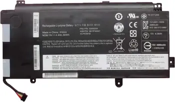 Подмяна на Батерията на лаптопа 15V 66Wh 4400 mAh 00HW008 за Лаптоп Lenovo ThinkPad Yoga Ultrabook 15 Series Notebook SB10F46446 00HW009 SB1