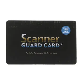 Преносима защита за кредитни карти, RFID заключване сигнали NFC, защита за паспорт, портфейл