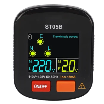 Проверка на изхода на точност ръководят детектор за контакти US Plug 110‑125V за лаборатории