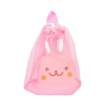 Раница за пътуване, детска окото чанта за съхранение на 33x23 см, плажни чанти от полиестер розов цвят за деца