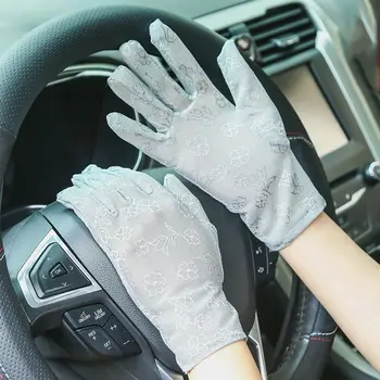 Слънцезащитен крем за шофиране, слънцезащитен крем срещу ултравиолетовите, дамски ръкавици за карате, ръкавици за пръсти, ръкавици без пръсти