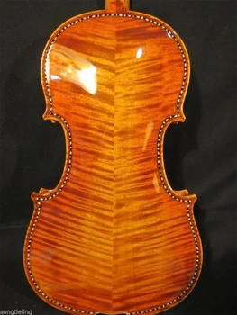 Състав марка Maestro за цигулка в стил Гварнери с инкрустация 4/4, мощен звук #9270