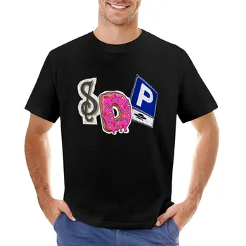 Тениска СДП band, празни тениски, графични тениска, риза с домашен любимец принтом за момчета, дрехи kawaii, мъжки дрехи