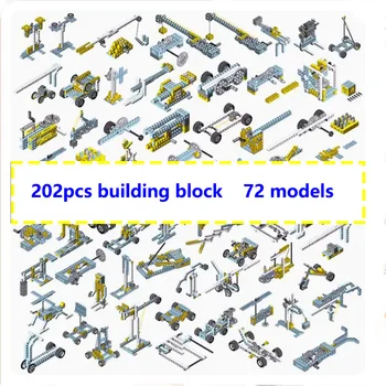 Технически характеристики Moc, Механичен блок, обучение на роботите, Малки технологични блокове, които са съвместими с всички марки