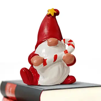 Фигурки на коледни джуджета, Шведската статуетка на елф, изделия от смола, Скандинавски маса Tomte Коледа Gnomes, Централните елементи на масата