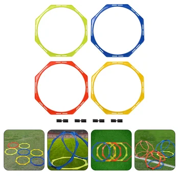 Футболен тренировъчен кръг от Високоскоростните спортни пръстени Инструменти за гъвкавост Футболни упражнения Спортни аксесоари Преносим Баскетбол на открито