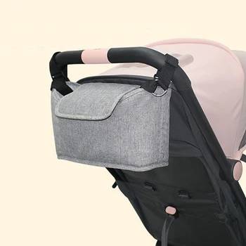 Чанта органайзер за детска количка, чанта за памперси за майки, кука, детска количка с Голям Капацитет, Пътни чанти за багаж, Аксесоари за колички, поставка за Чаши