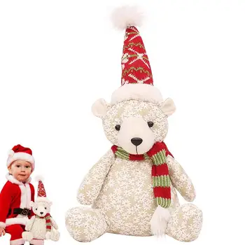 Плюшени украса на Коледна елха, коледни плюшени играчки, маса, коледна украса, Ръчно шиене и за създаване на коледните настроения за