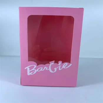 Розова кукла-принцеса, Прозрачен прозорец, подарък кутия, Персонализирано Лого Индивидуален размер