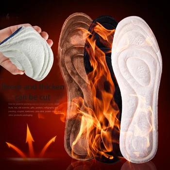 Спортни обувки, изолирана топли стелки за мъже и жени, абсорбиращи потта и дишащи възглавнички за обувки